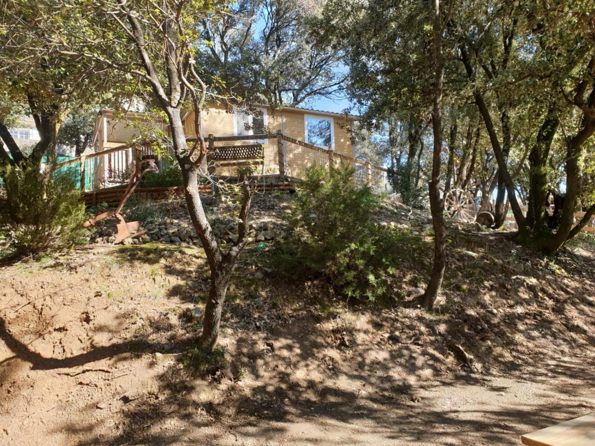 فيلا Le Domaine Du Naizadou Chalet Lou Grilh La Barriére المظهر الخارجي الصورة