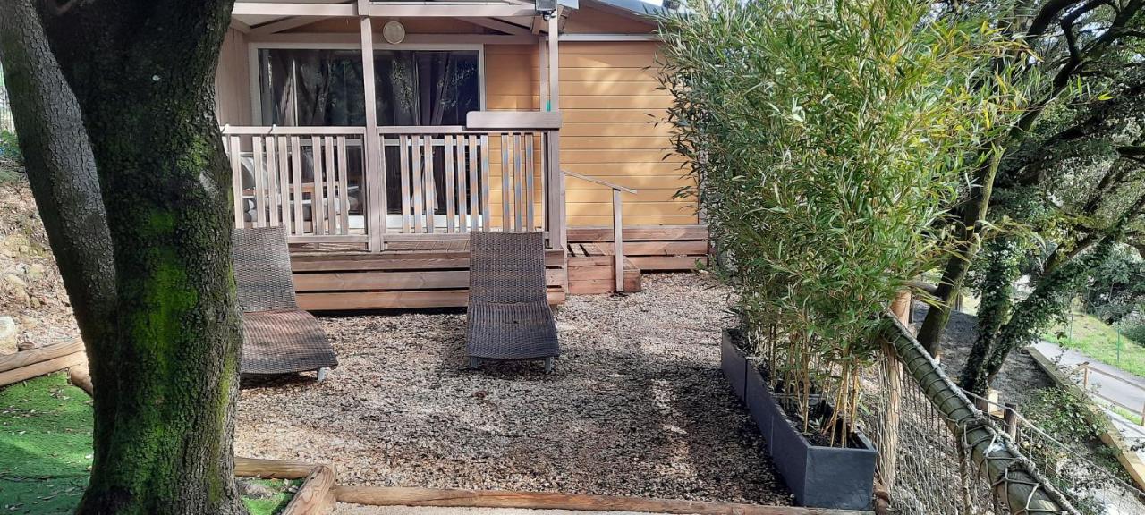 فيلا Le Domaine Du Naizadou Chalet Lou Grilh La Barriére المظهر الخارجي الصورة